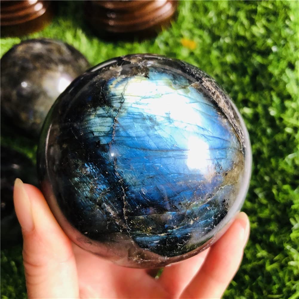 【天然石】ラブラドライト　球体 マダガスカル産]ラブラドライト丸玉/スフィア - 埼玉県吉川市の